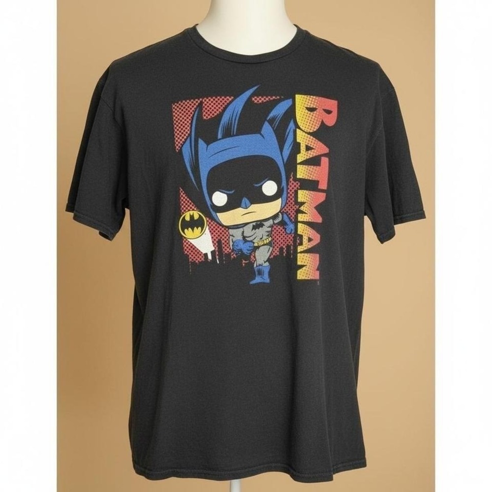 Funko Pop Batman DC Comics Graphic Tee Black 2XL